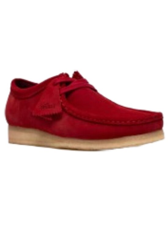 Clarks Originals Men\'s Wallabee Deep Red Suede main image 6